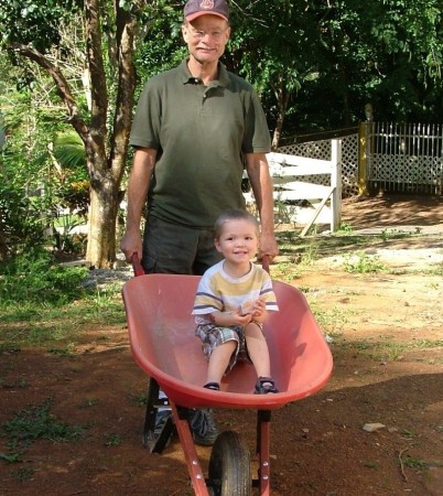 Wheel barrow Ride March 2009