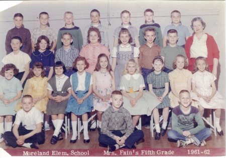 Mrs.Fain's Fifth Grade 1961-62