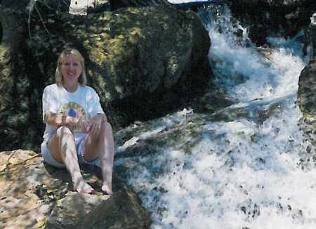 Hiking at Lake Jennings July 1998