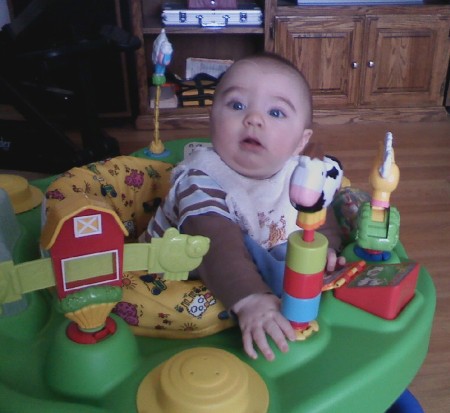 Ethan playing