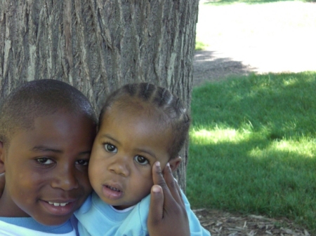 Tyrone Jr. and Terrance