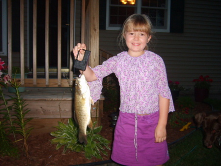 RaeAnna and her big catch