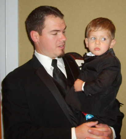 My son Chad and Grandson Cade