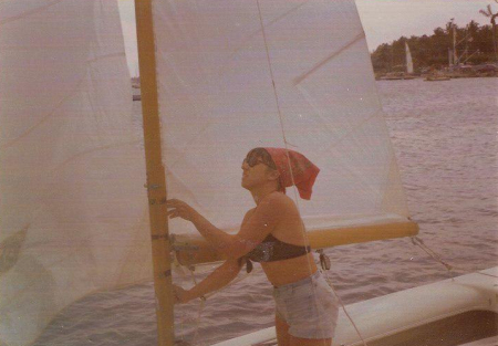 My sailboat, '73