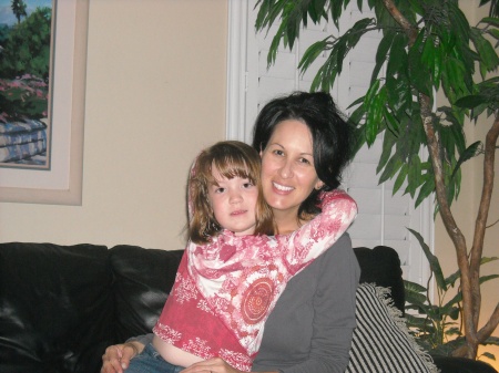 Me and my youngest daughter, Marie, 6