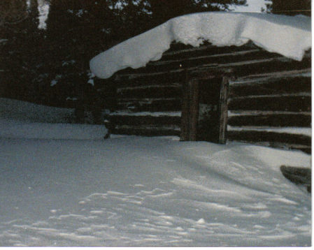 my old cabin in the Rocks