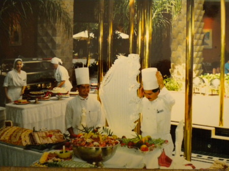 Me (on right) during my "chef" days 1985?