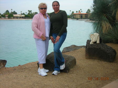 Me and Denise in AZ 2009