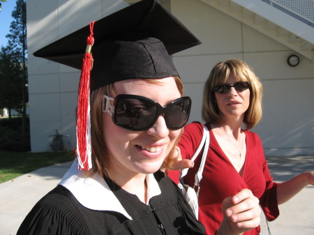 My god-daughter Erynn graduating Northridge