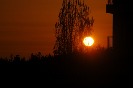 Sunset in Vancouver, Canada