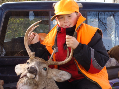 Dylan-his first deer 11-08