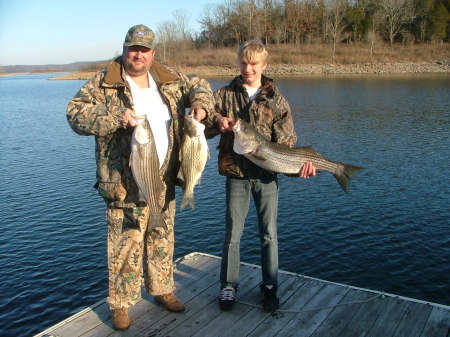 Striper fishing