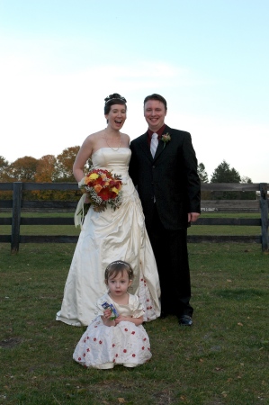 Kelly and Mike with daughter, Lorelai