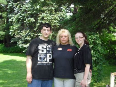 Me, my son Cody, and my daughter Amanda