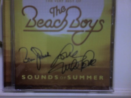 My autographed album!