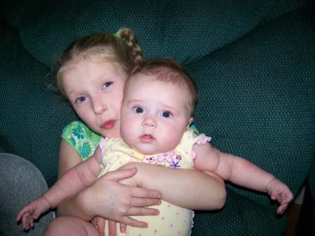 Two of my Grand Daughters, Zoie & Bella
