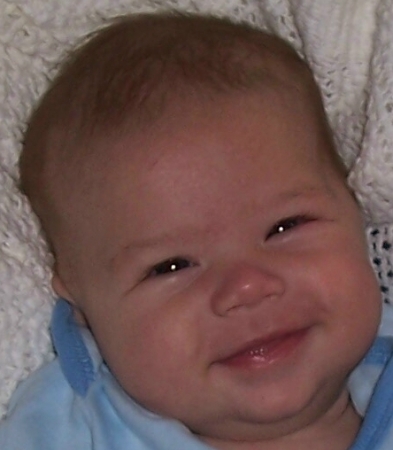 My Grandson Landon as a baby