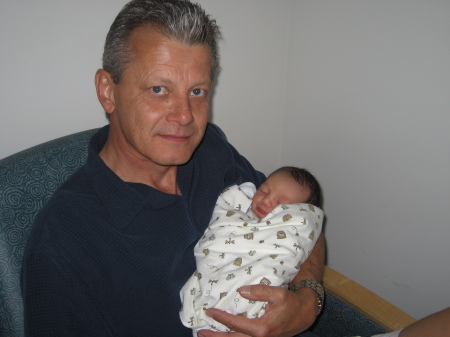 With grandson at birth...well, shortly after