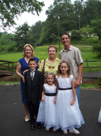 me, mom, Justin and Kids