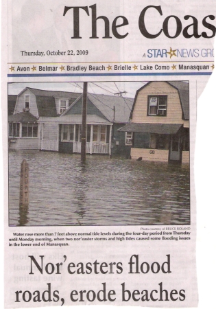 Our typical Nor'easter,Manasquan N.J.