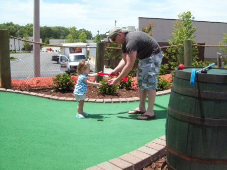 Toons 1st game of Putt Putt