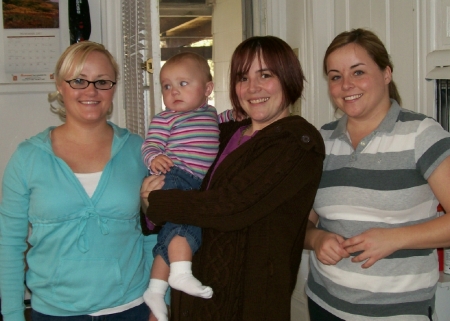 My 3 daughters and granddaughter