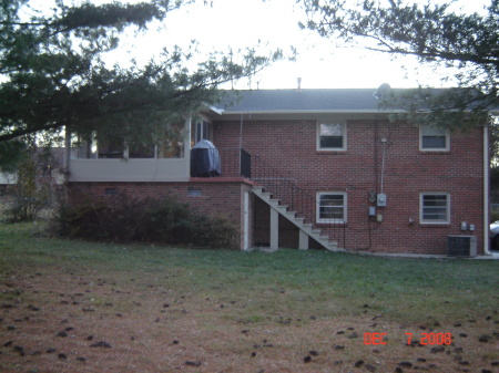 Back of the house