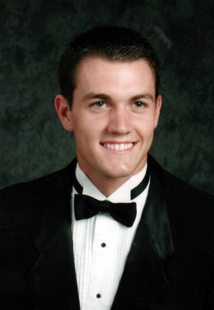 My son's senior picture, Class of 2008.