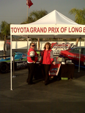 Grand Prix Booth at Irwindale Speedway