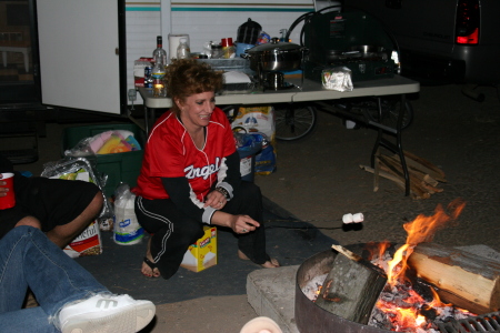 Camping at Lake Cachuma, Santa Barbara