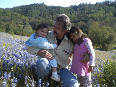 Chris and daughters