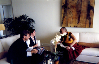 Jack & me with HH Dalai Lama in Miami