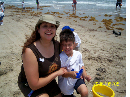 Kinder trip to Padre Island Nat Seashore