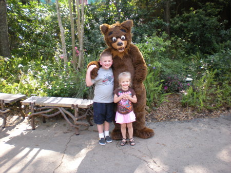 Natalie and Nathaniel at Disney