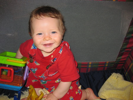 Robert July 2009 (age 9 months)