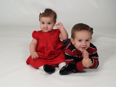 Tristan and Ava, my grandkids