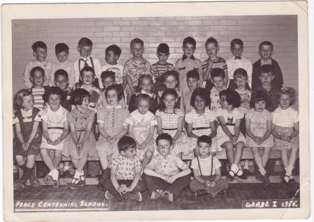 Grade One, Peace Centennial School 1955