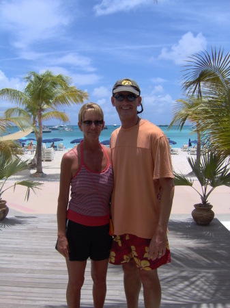 Mary and Joe in St Maarten April 2009