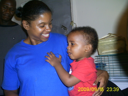 Linda Williams and my son jeremiah