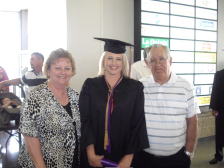 Stacy`s graduation from Mary Hardin Baylor