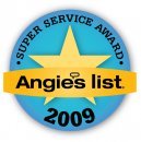 Angies List 2009 Super Service Award