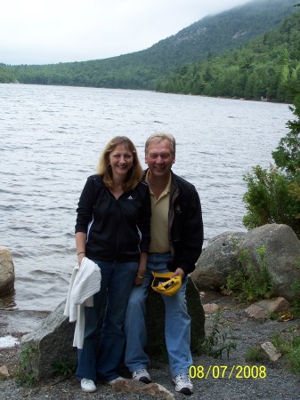 Diane and I at Acadia Nationsl Park