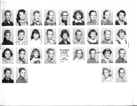 1960-1961 Mrs Butler's 4th Grade Class