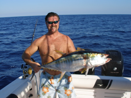 Bruce with 40lb tuna