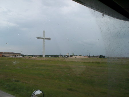 Large cross in North Texas