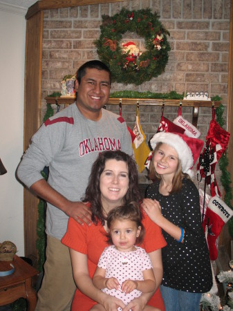 My youngest daughter Lacy and her family.