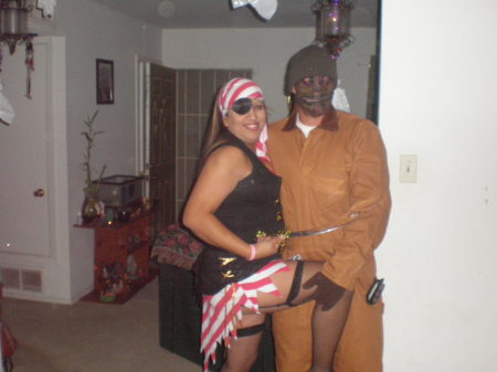 Craig and I on Halloween