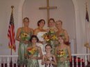 The girls of Nicole's Wedding party