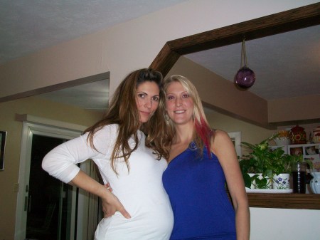 pregnant pic with sister in law