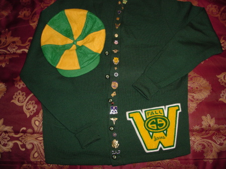 Senior Sweater and Warrior Society Hat